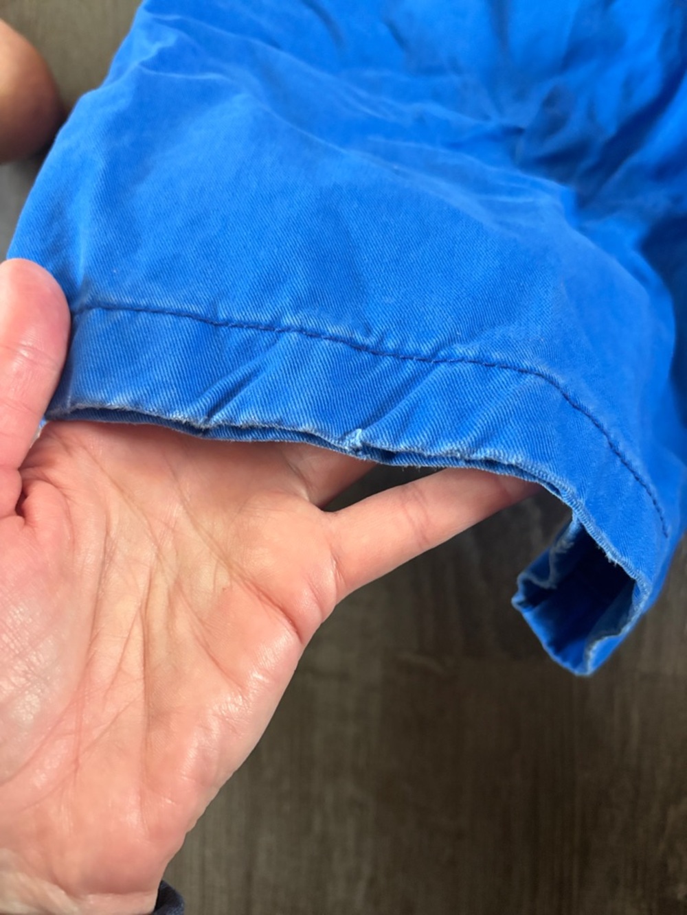 Hollister California Men’s Classic Chino Shorts Blue Size 33 - Picture 6 of 6